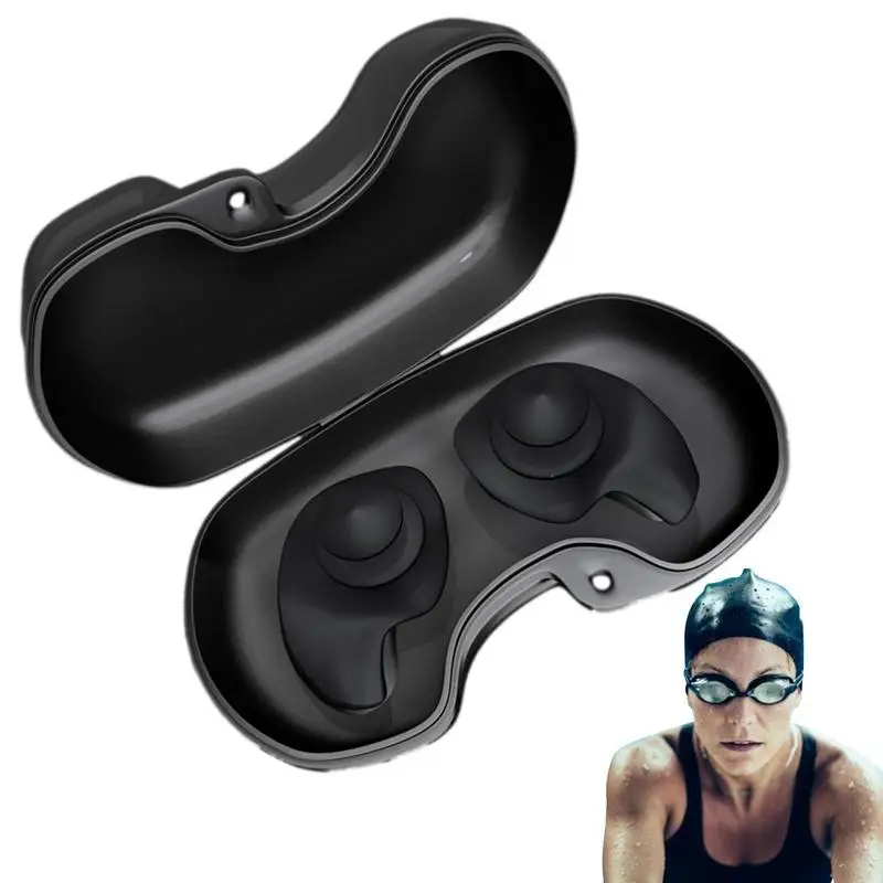 

Водонепроницаемые беруши для плавания и душа, силиконовые маленькие беруши, удобные затычки для мужчин, детское оборудование для ванны