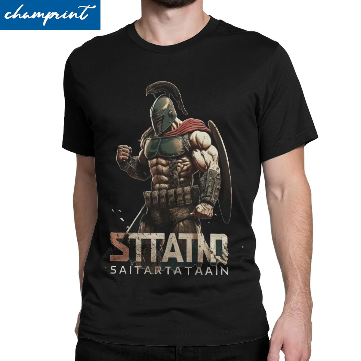 

Spartan Strong In 2023 T-Shirt Men Women Leisure 100% Cotton Tees Round Collar Short Sleeve T Shirt New Arrival Clothes