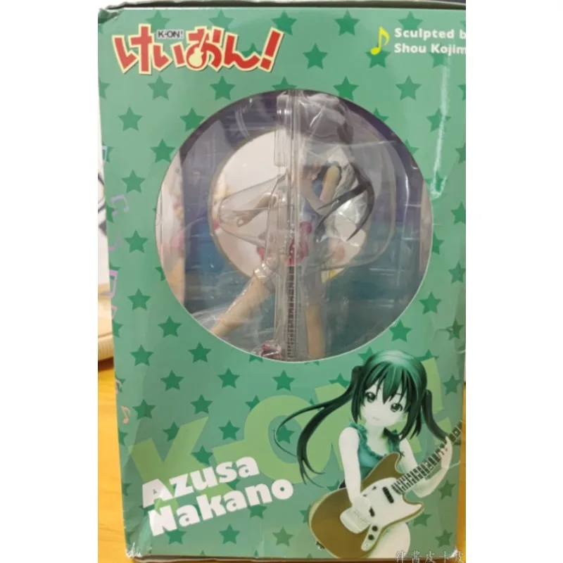 Фото В наличии Оригинальная фигурка KOTOBUKIYA K-ON! Коллекционная модель-фигурка Накано Азуза, масштаб 1/8, высота 20 см, подарок, игрушка №4
