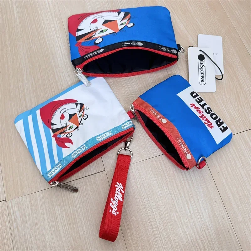 Lesportsacs Kawaii тигр рыбий хвост кошелек для монет 3 шт./компл. 3455 косметичка 20*14/17*12/15*11