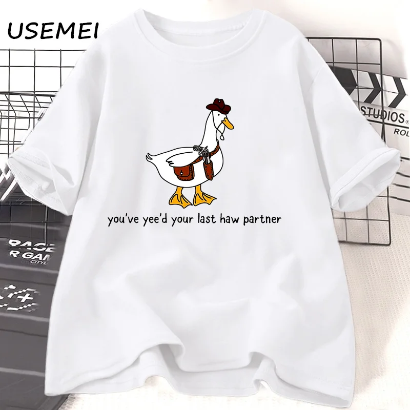 Футболка с рисунком You Just Yee ɽ Your Last Haw для мужчин и женщин забавная Повседневная