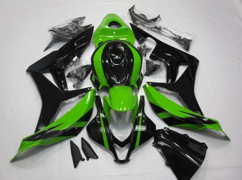 

4Gifts Injection Mold New ABS Whole Fairings Kit Fit for HONDA CBR600RR F5 2007 2008 07 08 Bodywork Set Green
