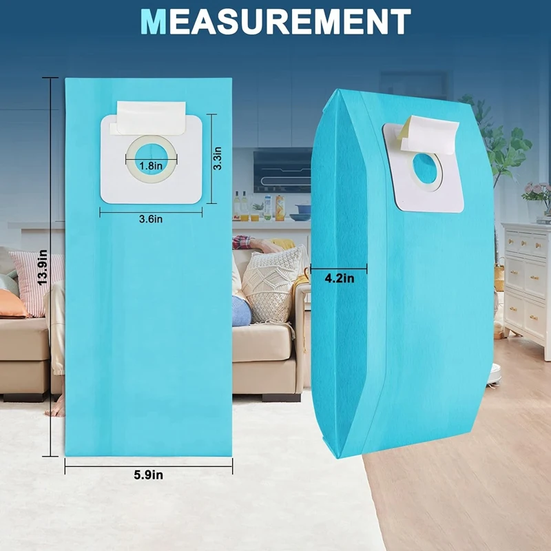 Миниатюрные Фильтрационные вакуумные мешки типа А совместимые с Riccar