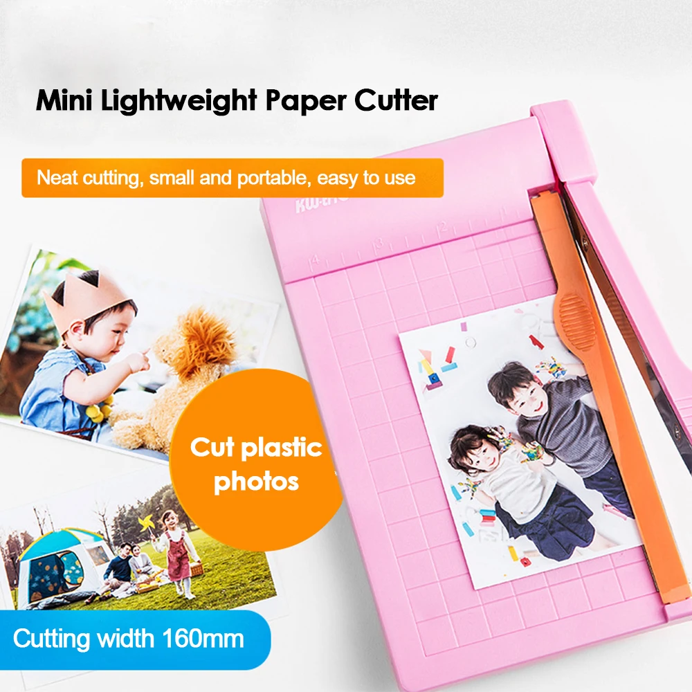 

Mini Paper Trimmer Guillotine Cutter 4x6 Inch Cut Length Desktop Photo Paper Cutting Machine For Home Office Diy Cutting Tools