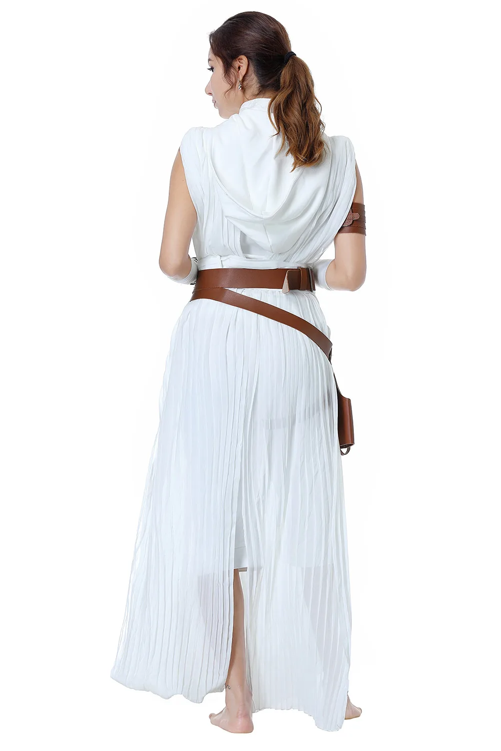 Костюм для косплея The Rise of Skywalker Rey Униформа костюм Рей на Хэллоуин карнавальный |