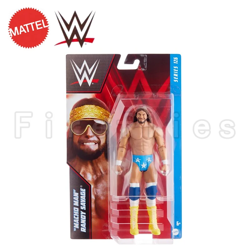6-дюймовая экшн-фигурка MATTEL WWE серии 126, коллекционная аниме модель Рэнди для подарка, бесплатная доставка