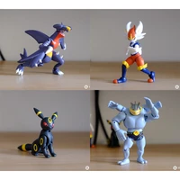 original bandai pokemon shodo 4 garchomp cinderace umbreon machamp fx part doll gifts toy model anime figures collect ornaments