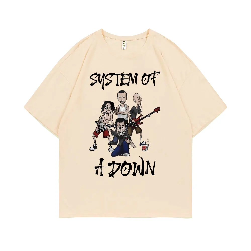 Футболка Мужская/женская с графическим принтом рок-группы модная Винтажная