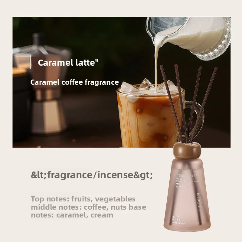Ароматерапевтический декор Zuohe Mellow Bitter Coffee из ротанга без огня, премиум-класса, для спальни, дома, ванной комнаты, с длительным ароматом. (art.: 3920dd15bb10a) - 3920dd15bb10a