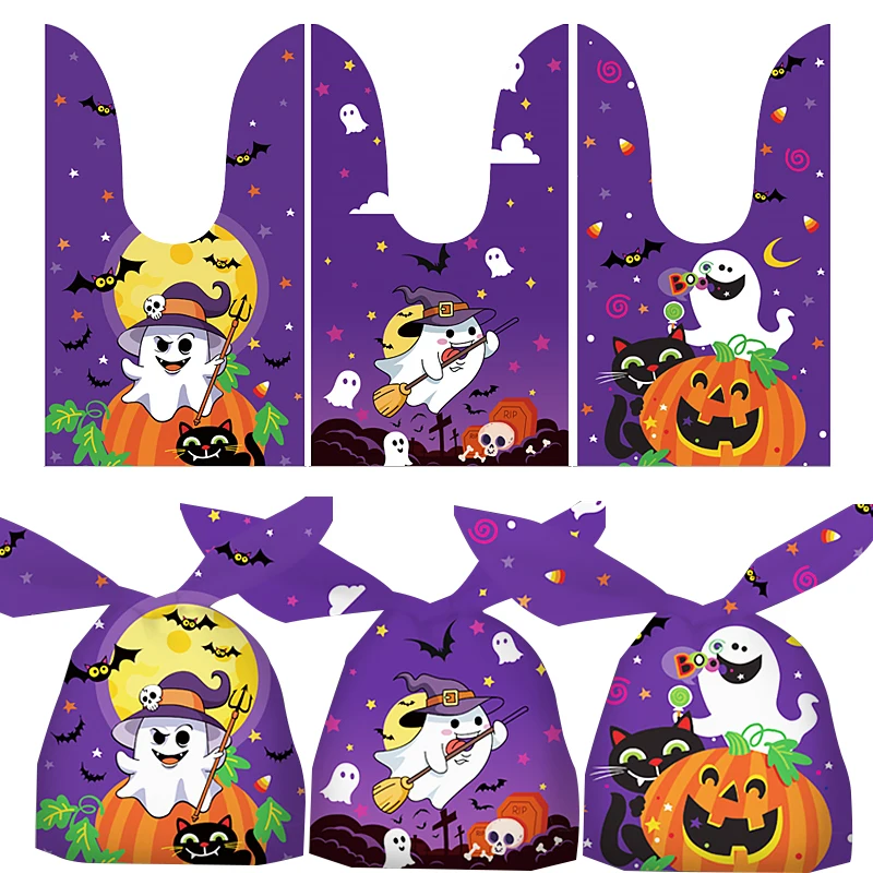 

Мультяшные пакеты для подарков Хэллоуин