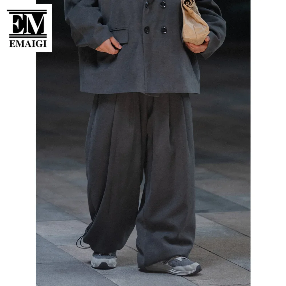 EMAIGI мужские спортивные штаны из полиэстера | AliExpress