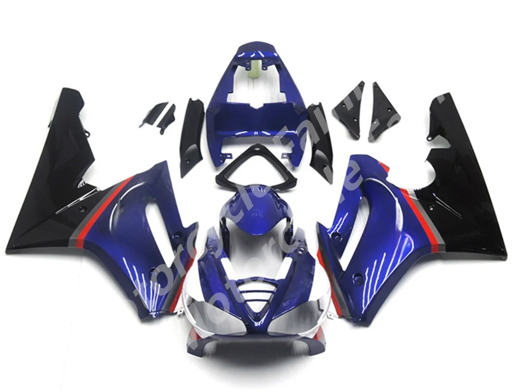 Фото Комплект обтекателей для литья под давлением для DAYTONA 675 05 06 07 08 09 10 11 12 Daytona 675 2005-2012 черно-голубые Обтекатели Set №1