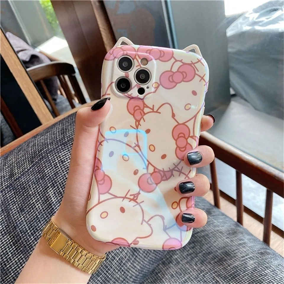 sanrio hello kitty cute huawei p30 mobile phone shell mate30p couple p40 cute p50 small waist pro all inclusive soft shell free global shipping