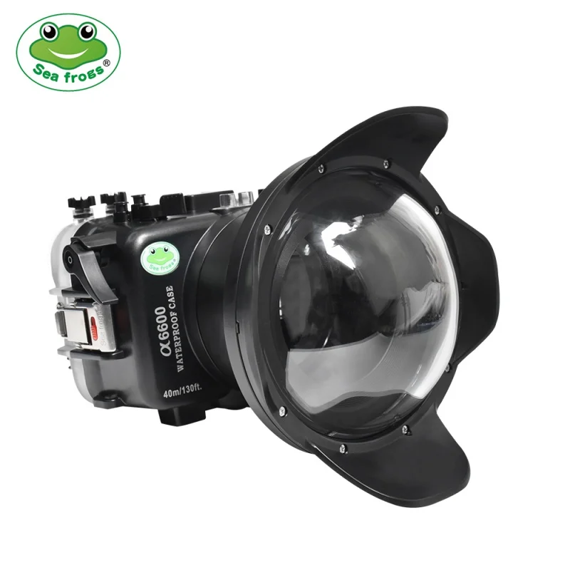 

40m/195ft Waterproof Underwater Housing Camera Diving Case for SONY A6600 Bag Cover waterproof case