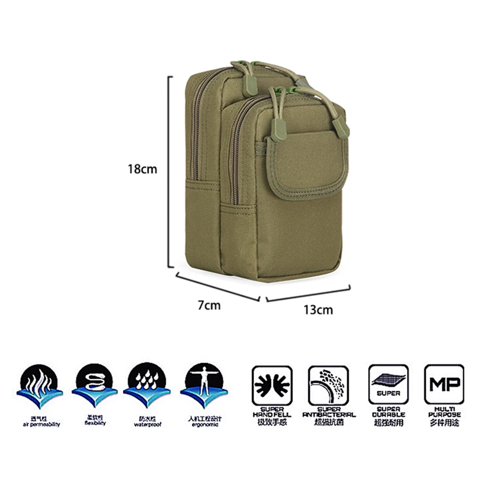 

Портативная водонепроницаемая Спортивная поясная сумка из ткани Оксфорд, 800D