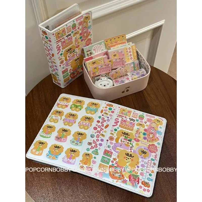 Оригинальные канцелярские принадлежности кожаная книжка и бумажная лента