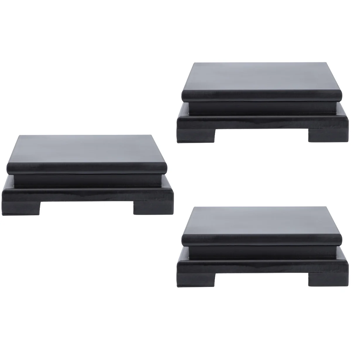 

3 шт., деревянная подставка для цветочного горшка