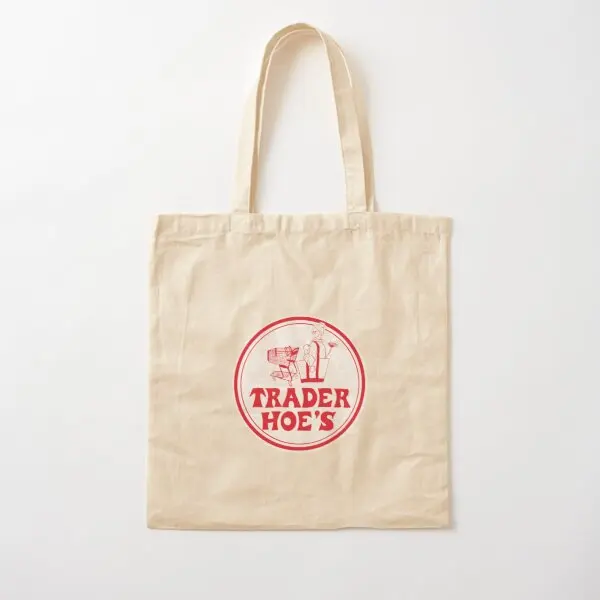 

Trader Hoe Is Cotton Canvas Bag Handbag Shopper Fabric Fashion Printed Designer Foldable Reusable Ladies Unisex Shoulder Bag