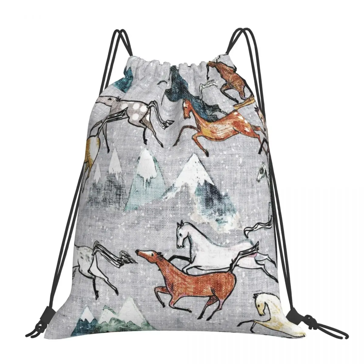 

Mt Kosciuszko Brumbies Backpacks Fashion Portable Drawstring Bags Drawstring Bundle Pocket Shoes Bag Book Bags For Man Woman