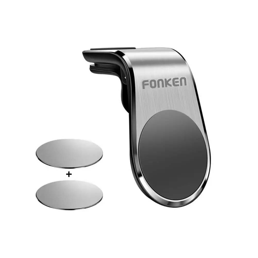 

FONKEN Magnetic Car Phone Holder Air Vent Clip Mount Magnet Stand For IPhone 11 12 13 Mini Huawei Samsung Xiaomi Mobile Support