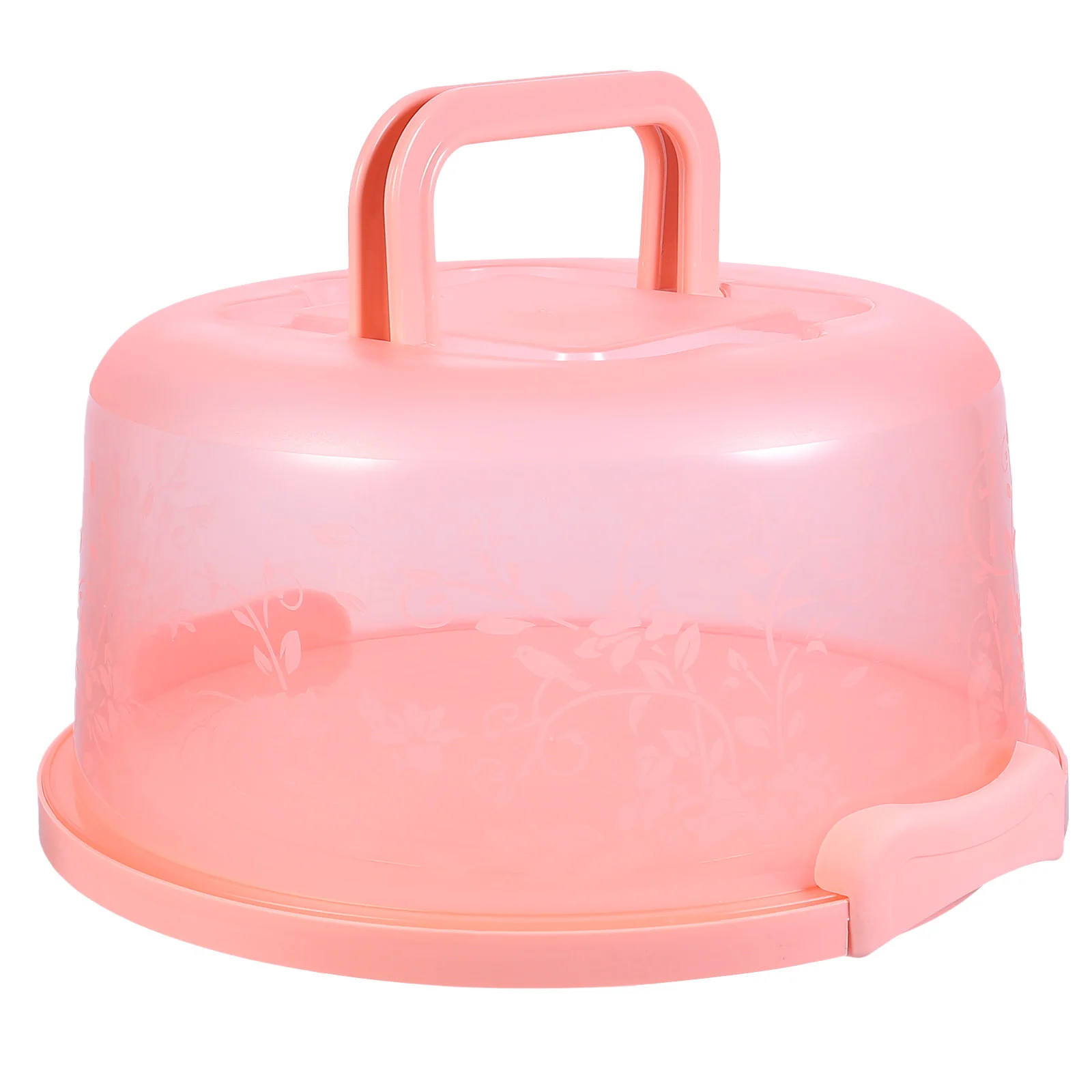 

Cake Carrier Cover Box Holder Dish Platter Container Roundplate Cupcake Portable Slate Saver Muffin Takeout Display Dome Base