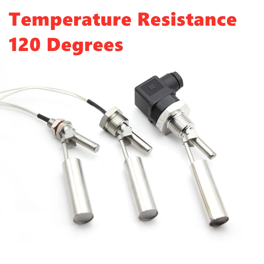 Поплавковый выключатель из нержавеющей стали датчик уровня резьбы M10 G1/2 'с