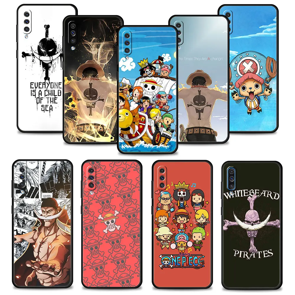 

One Piece Logo Luffy Funda For Samsung A40 Note 20 Ultra 10 A20s A20e A10s A30 A50 A10 A70 M51 A91 A03s A01 A03 M30s M31 Case