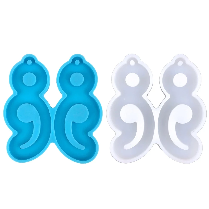 

Diy Crystal Epoxy Mold Earrings Pendant Jewelry Mold Hanging Pendant Decoration Irregular Shape Mirror Silicone Mold
