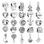 2021 трендовые бусины KOJ с милыми животными в виде пуделя для женщин, покрытые серебром, браслет, ювелирные изделия для рукоделия