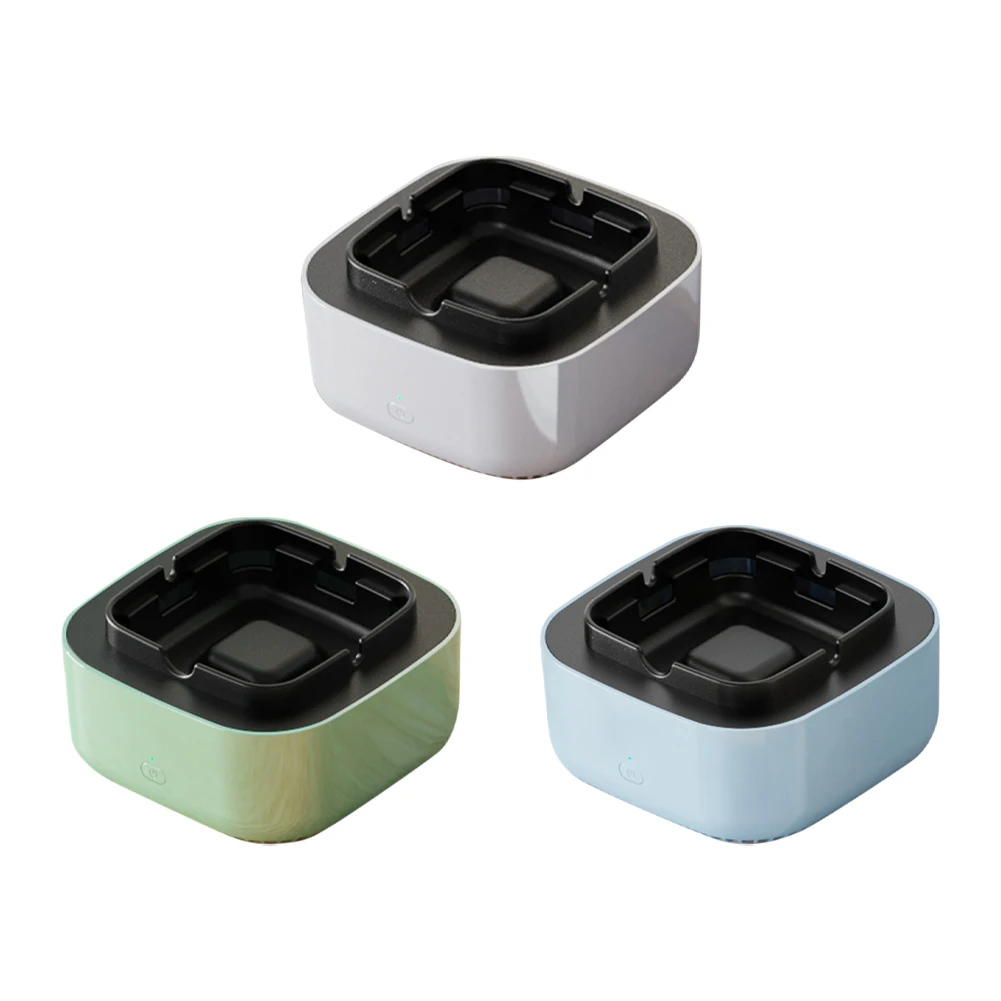 

1pcs Ashtray Air Purifier Smoke Odor Removal Intelligent Anion Air Purifier Secondhand Smoke Filter Car Home Smoking Accessories