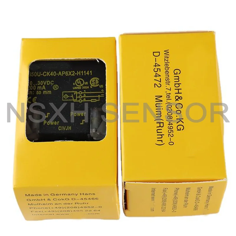 NI50U-CK40-AP6X2-H1141 NI50U-CK40-AN6X2-H1141 датчик приближения Новинка