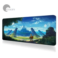zelda gaming mouse mat deskmat keyboard for pc computer surface mousepad large pc accessories gamer laptops mause pad anime