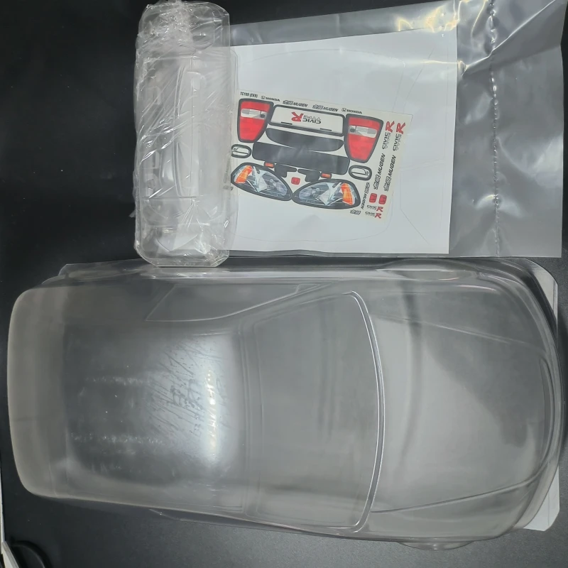 Прозрачный корпус TC109 1/10 Honda EK9 190/257 мм Tamiya TT01 TT02 Kyosho RC Drift