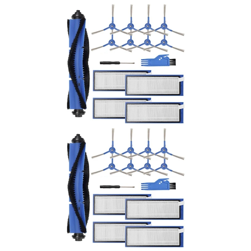 

2X комплект запасных частей для пылесоса Eufy Robovac L70 робот-гибрид, набор аксессуаров