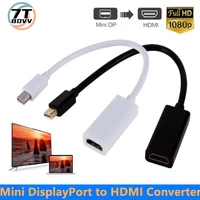 new thunderbolt displayport dp to hdmi displayport dp to hdmi compatible female adapter converter for apple mac macbook pro air