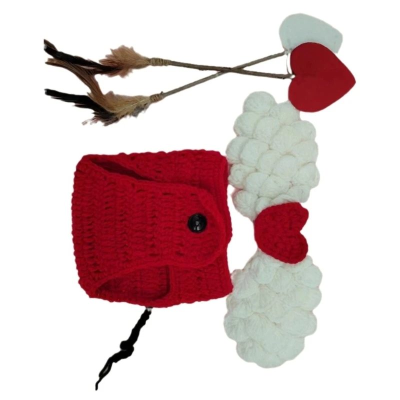 Реквизит для фотосессий новорожденных костюм с крыльями ангела одежда