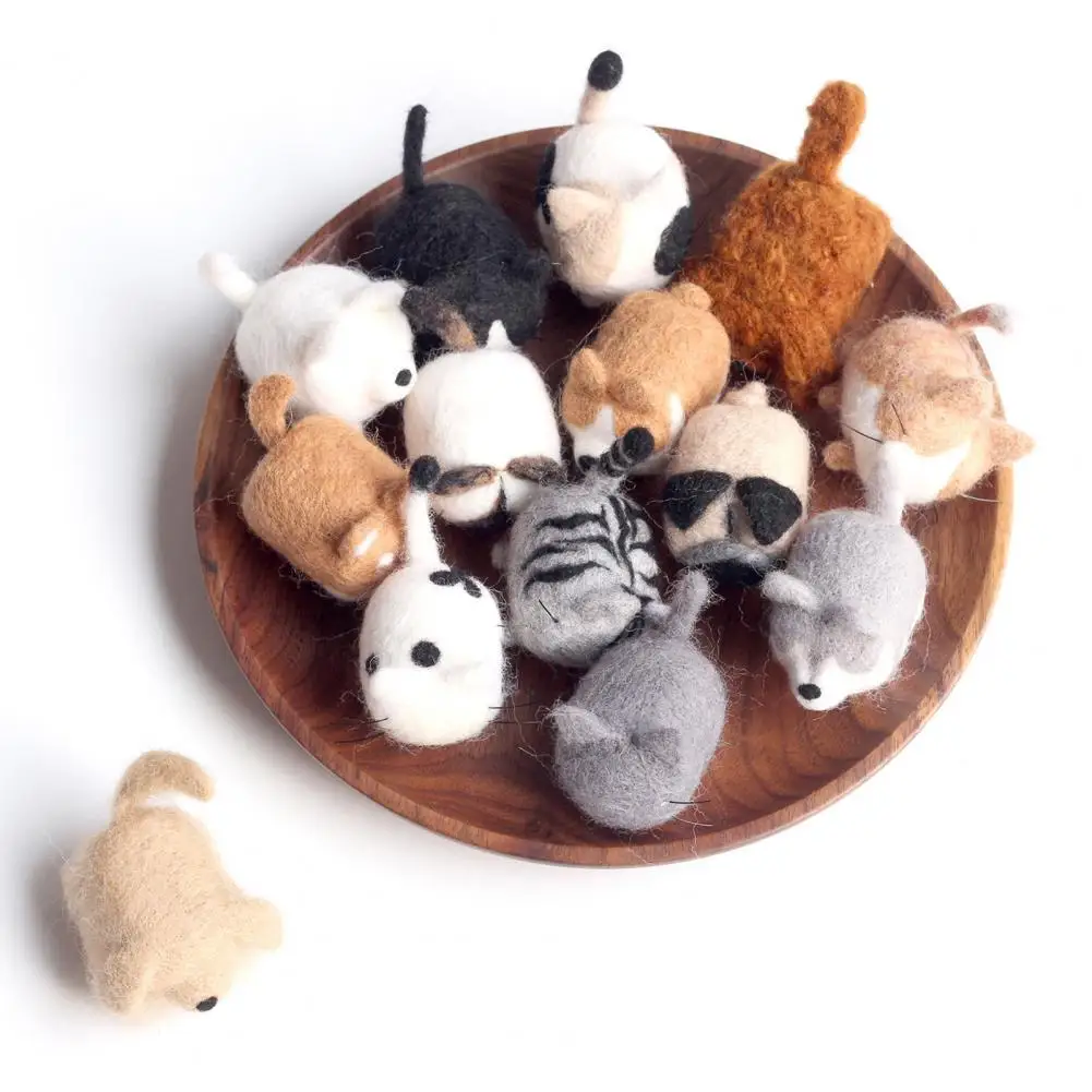 

1 комплект, искусственная спилка для куклы из фетра