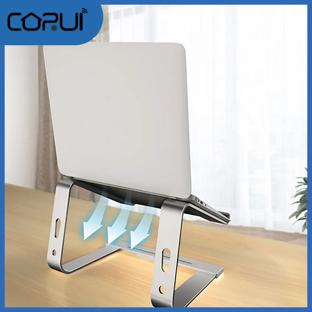 

Aluminum Alloy Silicone Non-slip Material Notebook Holder Thickening And Compression Resistance Adjustable Computer Stand