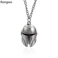 harong 3d universe wars pendant necklace silver plated metal movie style cosplay jewelry accessories necklace for boys and men