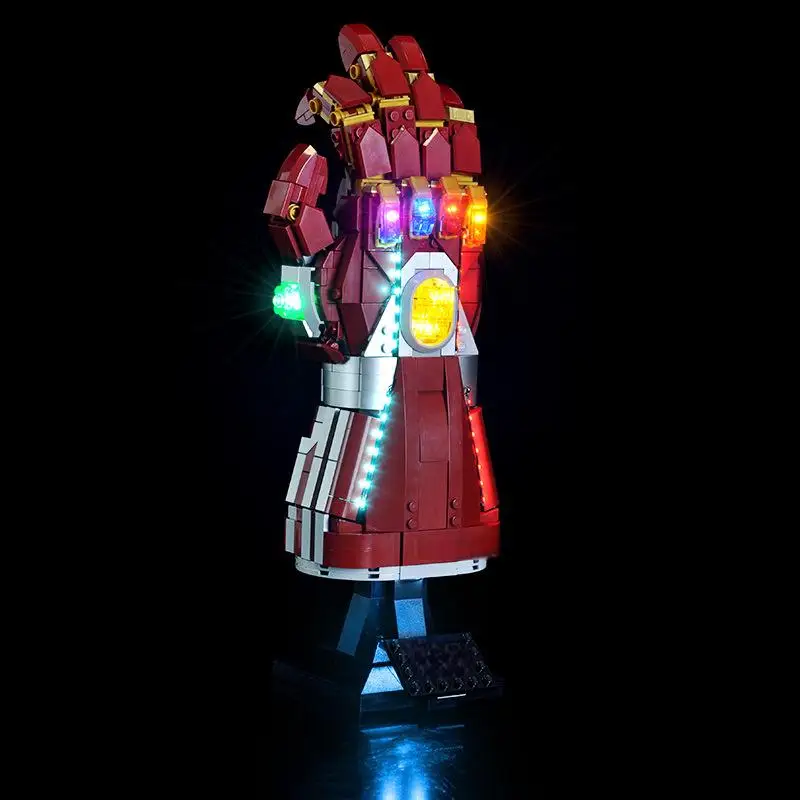 Фото Комплект светодиодного освещения LYBMTWF, совместимый с моделью нано-рукавицы Lego 76223 (не включает модели кирпичей) №2