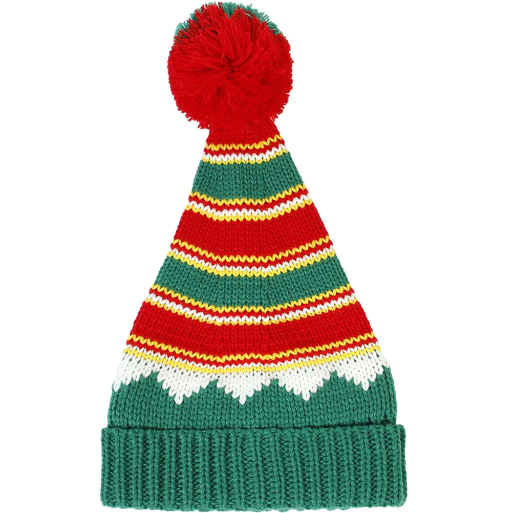 

Decorative Warm Hat Xmas Knitted Hat Christmas Knitting Hat Cute Beanie Hat for Winters