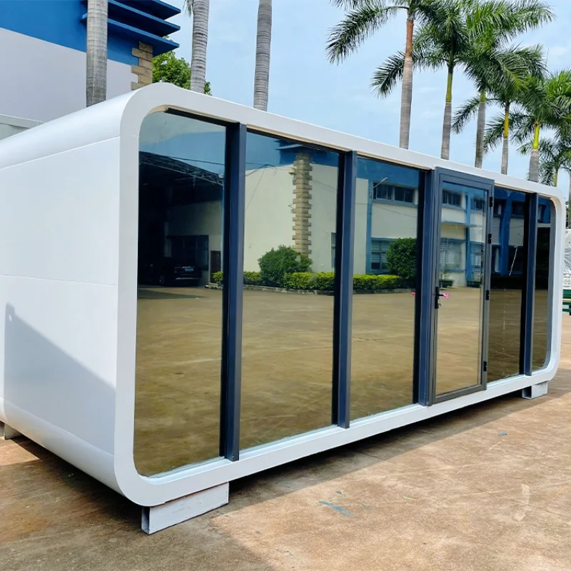 20-футовый новый продукт портативные небольшие капсульные яблочные домики