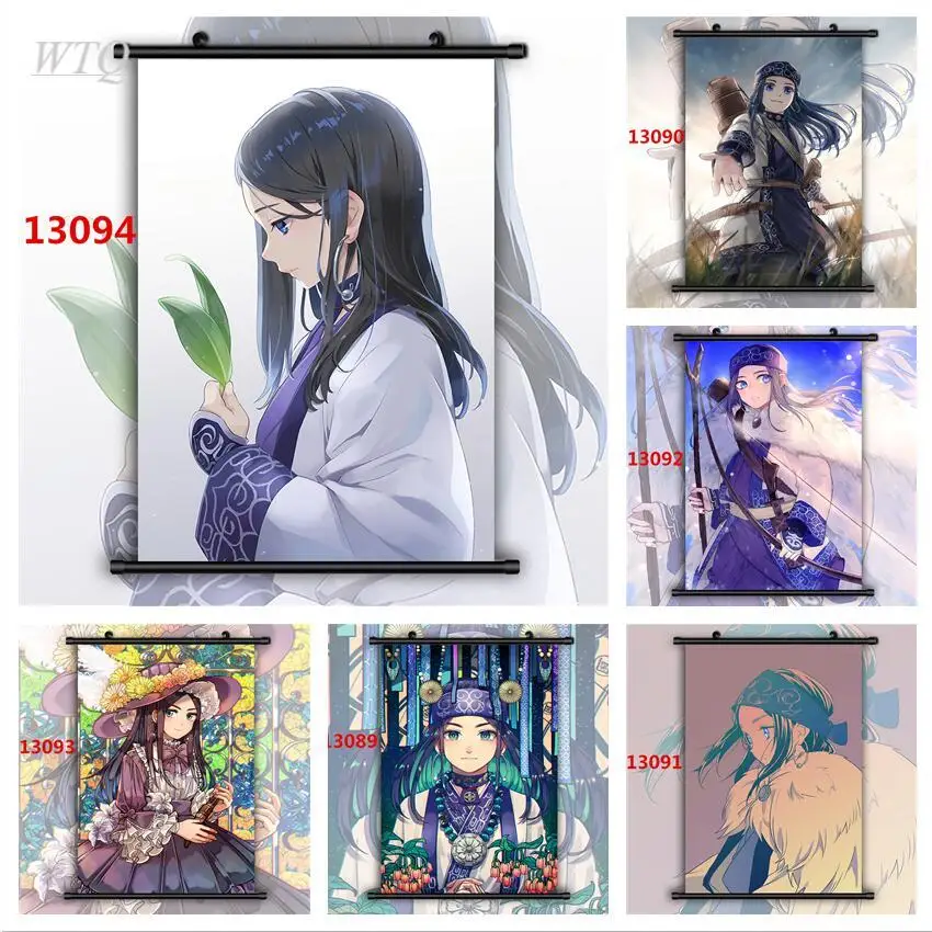 

Golden Kamuy Asirpa HD Print Wall Poster Anime Posters Canvas Painting Wall Decor Posters Wall Art Picture Decoration Home Decor