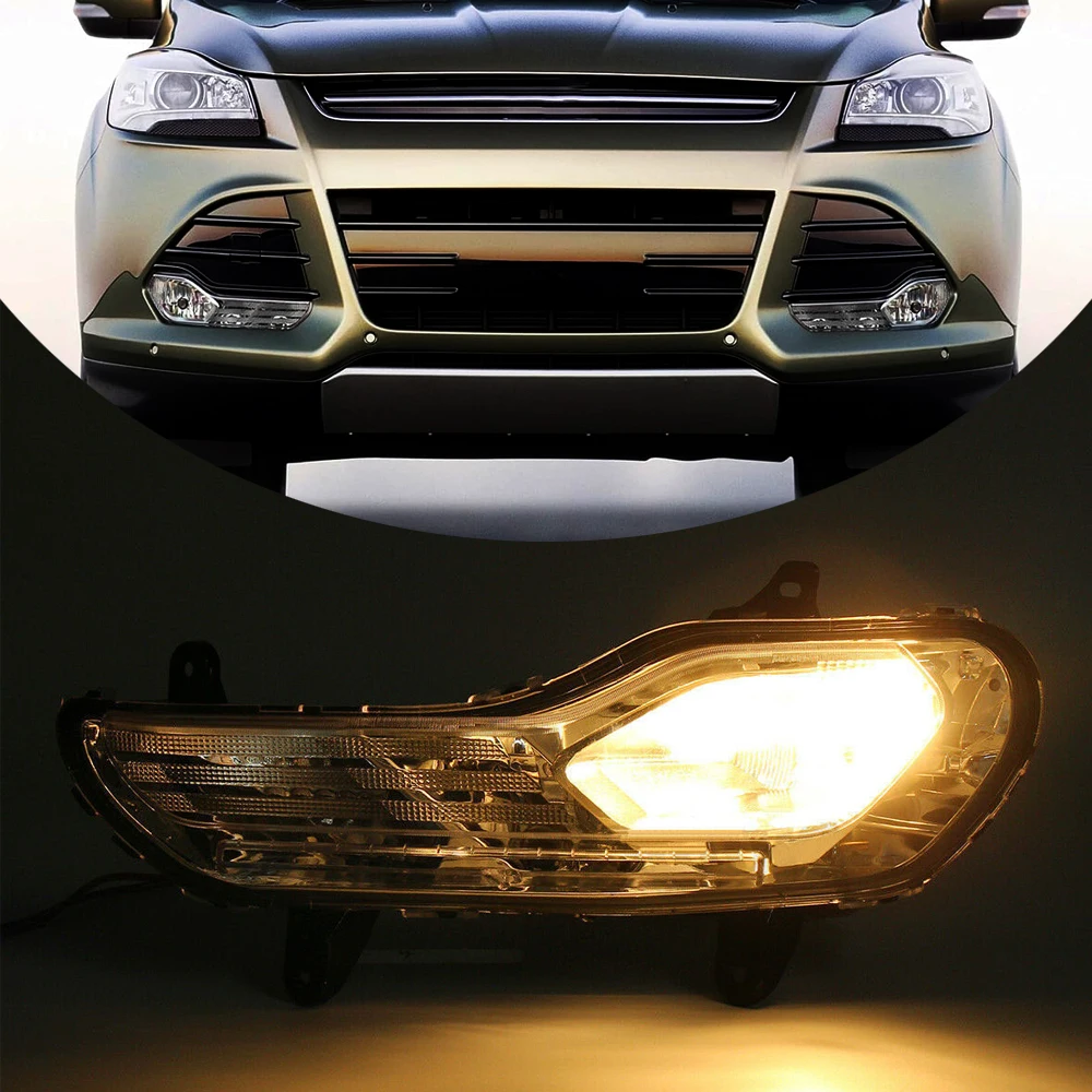 Противотуманная фара противотуманная лампа дневного света для Ford Escape 2013 2014 2015 2016