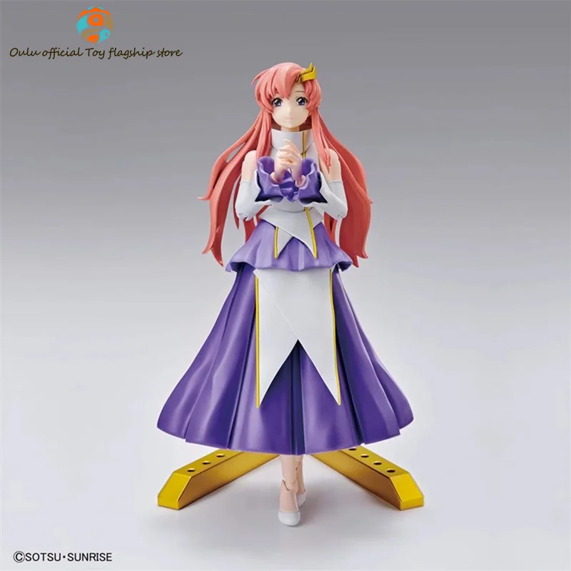 

Bandai Figure-Rise Gundam Seed Anime Figurine Lacus Clyne Action Figure Desktop Automotive Room Decor Halloween Chrismas Gift