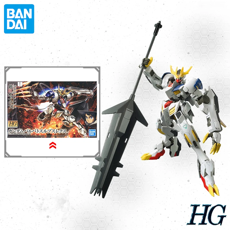 

Оригинальный комплект Bandai Gundam HG IBO железнокровные сироты барбатос люпус Рекс пластиковый мобильный Костюм Аниме экшн-фигурки подарки