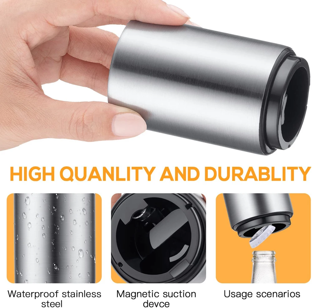 Открывалка для пивных бутылок из нержавеющей стали автоматические кухонные