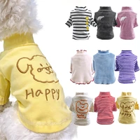 leisure pet dog clothes cute teddy bear t shirt autumn shirt for chihuahua small medium dogs two legged pullover pet clothes
