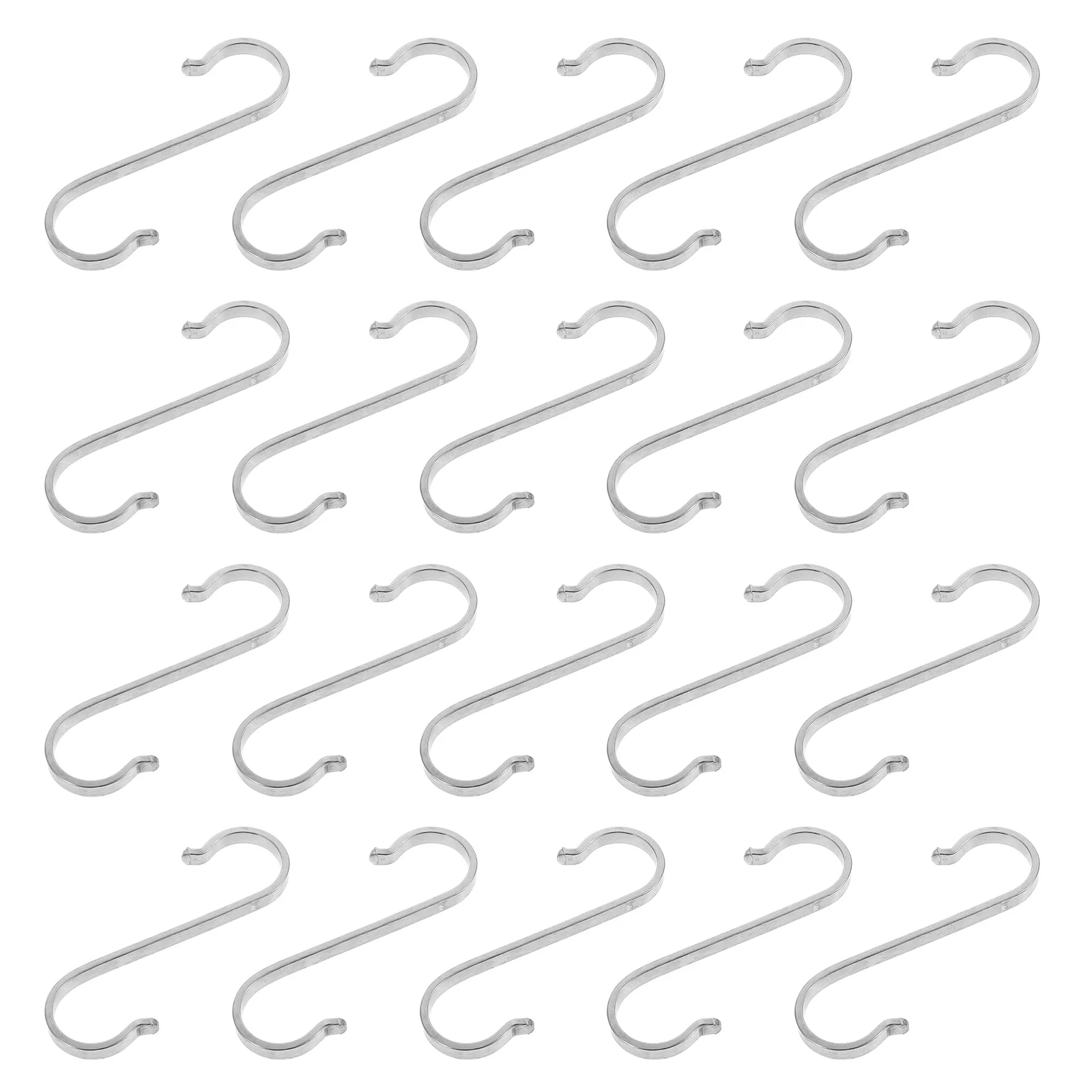 

20Pcs Heavy Duty Hooks Stainless Steel Hooks Shaped Pothooks Hanging Hooks for Kitchen Home
