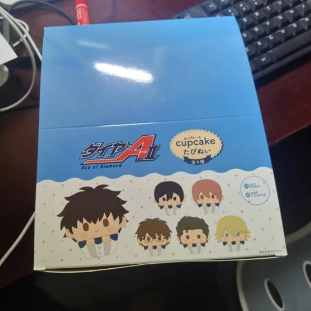 Набор-сюрприз Action Blind Box: хлопковые фигурки аниме-персонажей Ace of Diamond (Саумура Эйджун, Коминато Харуичи), мягкие подвески, игрушки-сюрпризы для детей (art.: 3920db443da8f) - 3920db443da8f